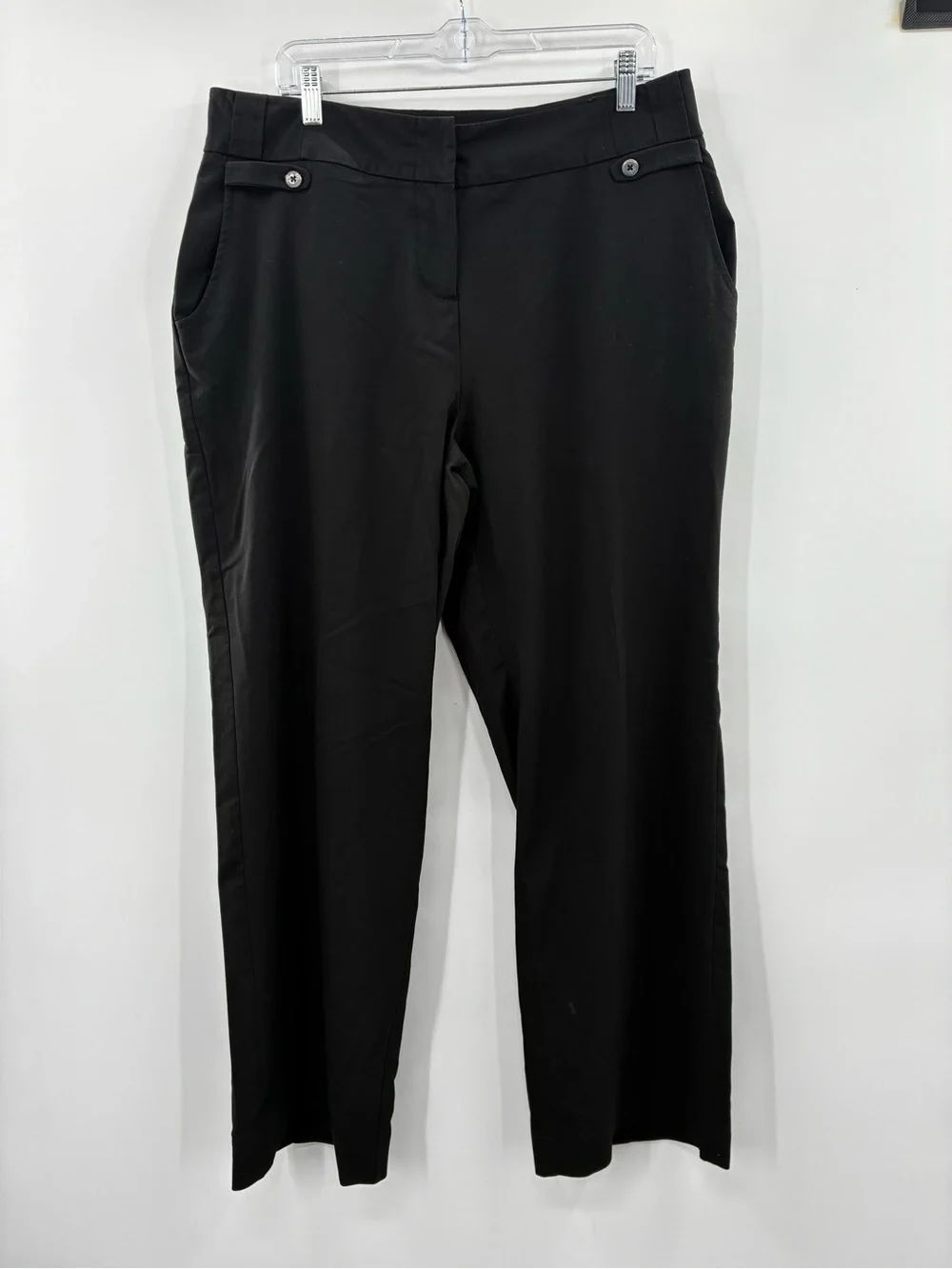 3For$20 Avenue Classic Black Women's Straight-Leg Pants size 16